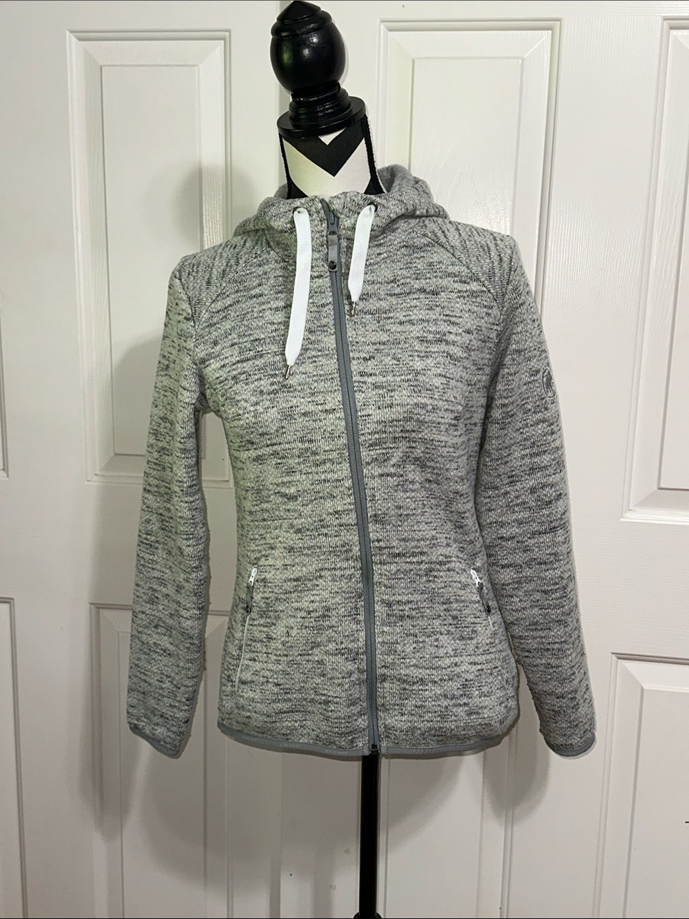 Mammut Grey Marled Fleece Jacket